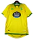 Camisa Deportivo La Coruna II 23/24 - Torcedor Kappa Masculina - Amarela com detalhes em verde