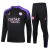 Conjunto PSG Treino 24/25 - Masculino Jordan - Preto com detalhes em roxo - comprar online