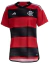 Camisa Flamengo I 23/24 - Feminina Adidas - Vermelho e Preto