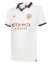 Camisa Manchester City II 23/24 - Torcedor Puma Masculina - Branca com detalhes em vinho