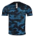 Camisa Napoli Treino 24/25 - Torcedor EA7 Masculina - Preta com detalhes em azul e Com Patrocínio - comprar online