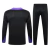 Conjunto PSG Treino 24/25 - Masculino Jordan - Preto com detalhes em roxo na internet
