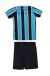 Kit Grêmio Infantil I 24/25 Torcedor Umbro - Azul+Preto en internet