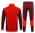 Conjunto Internacional Treino 24/25 - Masculino Adidas Zipper curto - Vermelho com calça vermelha en internet