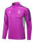 Conjunto Real Madrid Treino 24/25 - Masculino Adidas - Rosa com detalhes preto e calça preta - Goat Imports