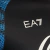 Camisa Napoli Treino 24/25 - Torcedor EA7 Masculina - Preta com detalhes em azul e Com Patrocínio - Goat Imports