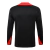 Conjunto Portugal Treino 24/25 - Masculino Nike - Preto com detalhes em vermelho e calça preta - Goat Imports