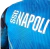 Camisa Napoli Pré-jogo 24/25 - Torcedor EA7 Masculina - Azul e Com Patrocínio - Goat Imports
