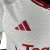Camisa Manchester United III 23/24 - Jogador Adidas Masculina - Branca com detalhes em vermelho e preto - Goat Imports