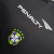 Camisa Retrô Vasco da Gama I 2010 - Penalty Masculina - Preta com detalhes em branco e com patrocínio - Goat Imports