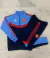Conjunto Arsenal Treino 24/25 - Masculino Adidas - Azul com detalhes em vermelho