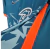Image of Camisa Chelsea Treino 22/23 - Torcedor Nike Masculina - Azul com detalhes em laranja e preto