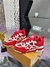 Tenis LV Skate Vermelho e Branco