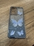 FUNDA MOTOROLA E22 TPU MARIPOSA GLITTER