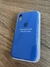 FUNDA IPHONE X/XS SILICONE CASE AZUL