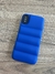 FUNDA IPHONE 13 PRO PUFFER AZUL