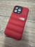 FUNDA IPHONE 13 PRO PUFFER ROJA