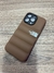 FUNDA IPHONE 14 PRO MAX PUFFER MARRON