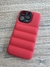 FUNDA IPHONE 14 PRO MAX PUFFER THE NORTH FACE ROJA