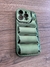FUNDA SAMSUNG S23 PLUS PUFFER METALIZADA VERDE