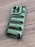 FUNDA SAMSUNG S23 PLUS PUFFER METALIZADA VERDE en internet