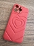 FUNDA MOTOROLA G53 PUFFER LOVE CUERO
