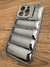 FUNDA IPHONE 15 PRO MAX PUFFER METALIZADA CELESTE - comprar online