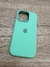 FUNDA IPHONE 16 PRO SILICONE CASE VERDE MENTA - comprar online