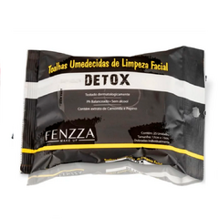 Lenço Umedecido de Limpeza Facial Detox - Fenzza