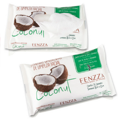 Lenços Umedecidos de Limpeza Facial Coconut - Fenzza