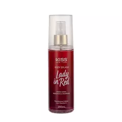 Body Splash Kiss NY 200ml Lady in Red