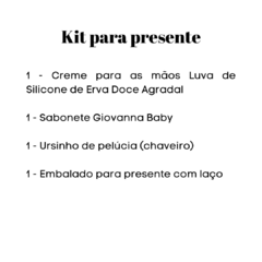 Kit de Presente Carinho e Delicadeza na internet