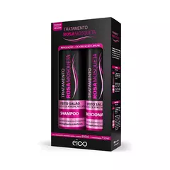 Eico Kit Shampoo + Condicionador 800/750ml - Rosa Mosqueta