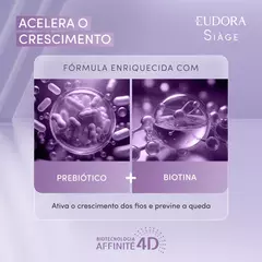 SHAMPOO EUDORA SIÀGE ACELERA O CRESCIMENTO 250ML na internet