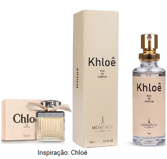 Perfume Moments Khloê 15ml - Floral