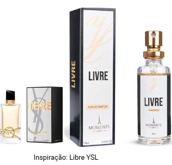 Perfume Moments Livre 15ml - Âmbar Fougére