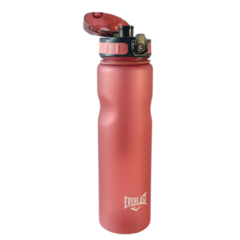 BOTELLA DEPORTIVA EVERLAST OPACA CON BOTON LISA LARGA 1000ML - comprar online