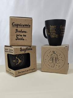 TAZA JARRO MUG VIDRIO DURAX SIGNOS