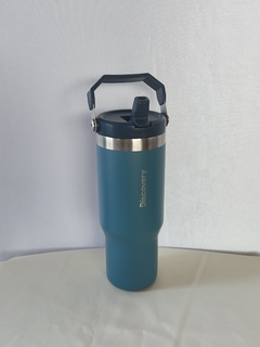 Imagen de VASO TERMICO DISCOVERY ACERO INOXIDABLE CON MANIJA SUPERIOR 900ML