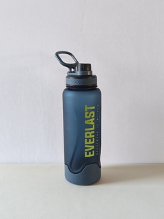 BOTELLA DEPORTIVA EVERLAST OPACA C/TAPA A ROSCA BASE GOMA 1000ML en internet