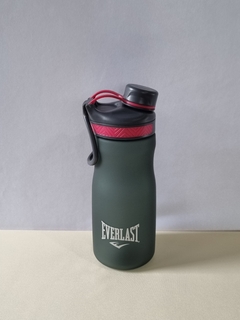 BOTELLA DEPORTIVA EVERLAST OPACA C/TAPA A ROSCA 850ML