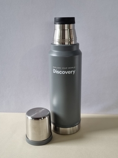 TERMO ACERO INOXIDABLE DISCOVERY LISO SIN MANIJA 1L - comprar online