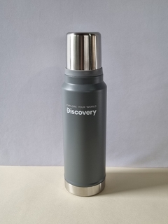 TERMO ACERO INOXIDABLE DISCOVERY LISO SIN MANIJA 1L