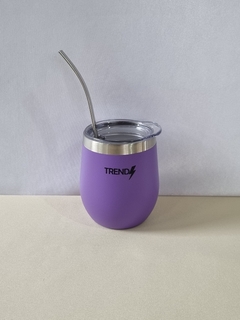 MATE TERMICO TRENDY LISO CON TAPA - AyG Deco-Bazar