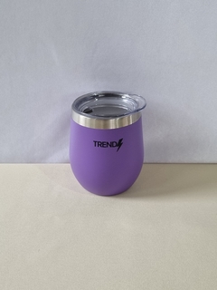 MATE TERMICO TRENDY LISO CON TAPA - tienda online