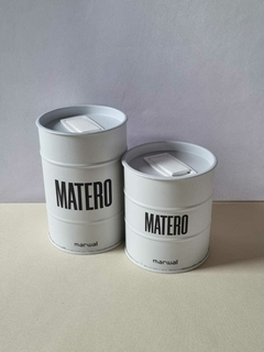 SET LATAS MATERO AZUCARERA - YERBERA EN CAJA MARWAL