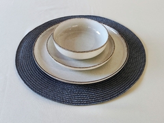 PLATO POSTRE CERAMICA IVORY X 6 - tienda online