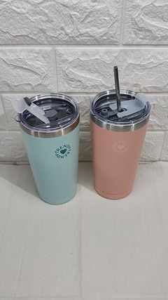 Vaso termico acero inoxidable Trendy con sorbete 600ML en internet