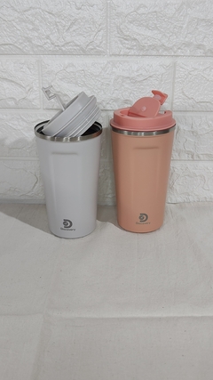 VASO TERMICO DISCOVERY LISO FACETADO 500ML - tienda online