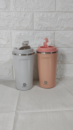 VASO TERMICO DISCOVERY LISO FACETADO 500ML - AyG Deco-Bazar